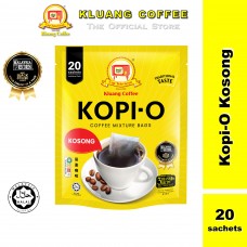 Kluang Coffee Cap Televisyen Kopi-O Kosong 20 Individual Sachets